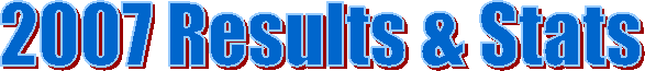 2007 Results & Stats